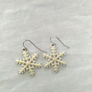 Snowflake earings